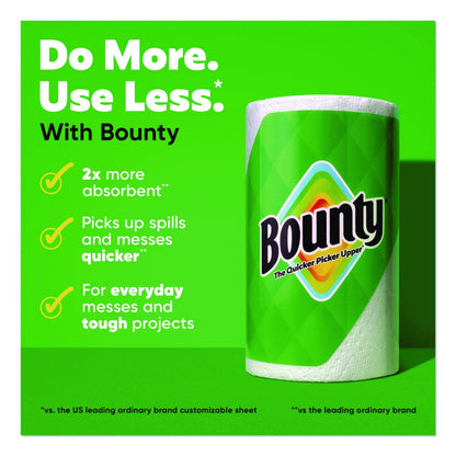 Paper Towels 8 Double Rolls, Bounty Select-A-Size Kitchen Paper Towel, 2-Ply 103 Sheets per Roll