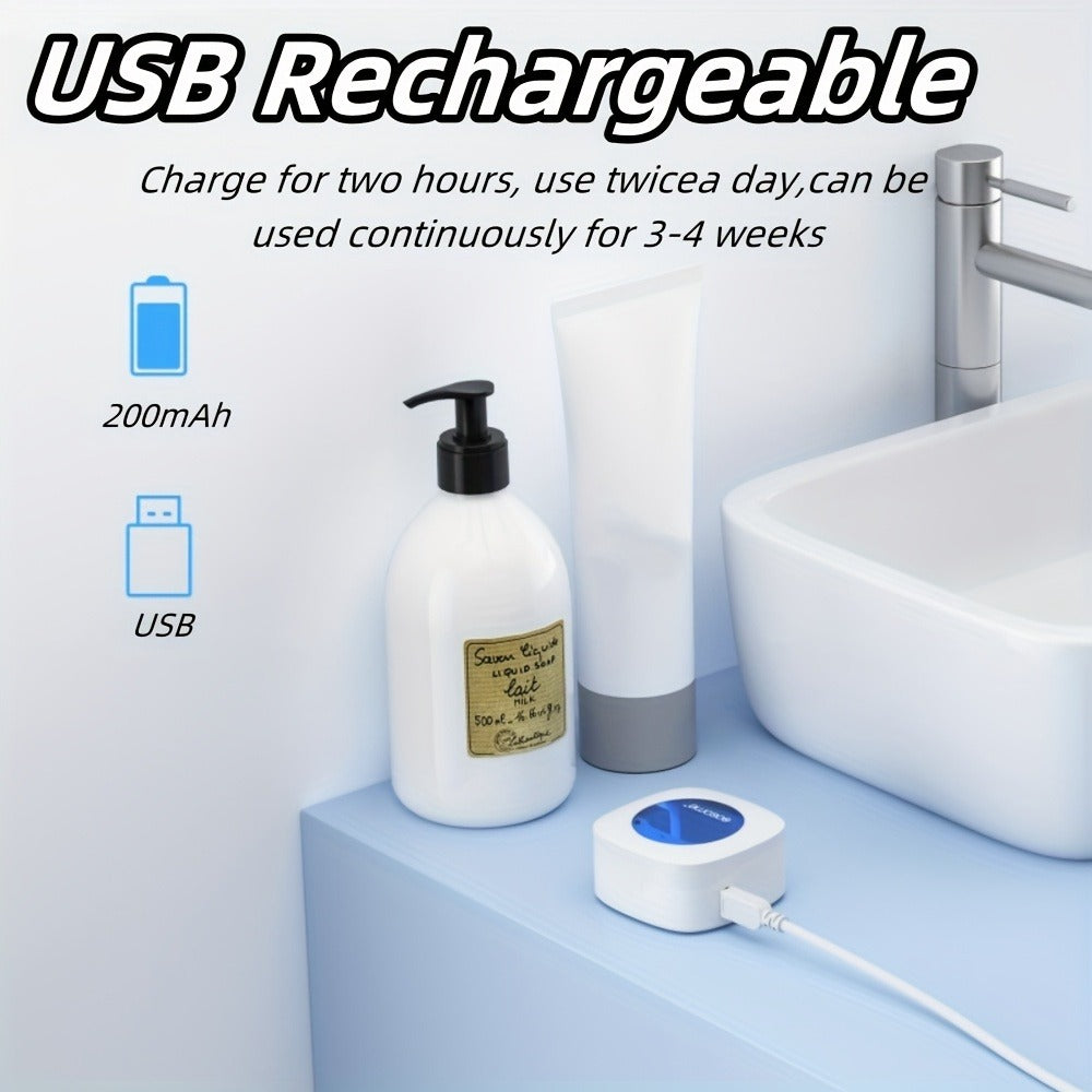 Toothbrush Case USB Rechargeable, 200mAh Battery Compact Portable Toothbrush Cover for Travel