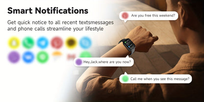 Smartwatch with Alexa Built-in FAWEIO 1.95" Large Display, Wireless Calling, 100+ Sport Modes, Pedometer Heart Rate Sleep Blood