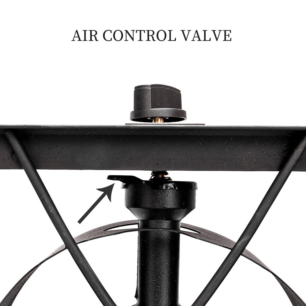 Outdoor Propane Burner Stove Cast Iron High Pressure Gas Cooker with Detachable Stand Legs