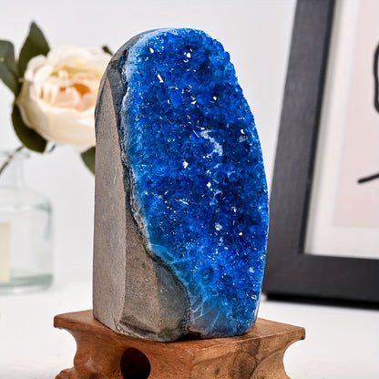 Amethyst Crystal Cave Cluster Natural Uruguayan Polished Edges Geode Home Office Decor Meditation Healing Crystal Birthday Holiday Hanukkah