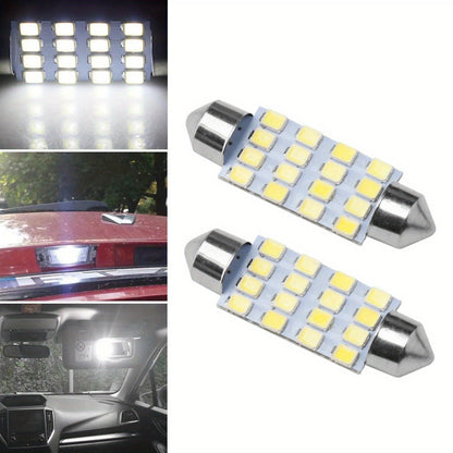 Car LED Interior Light Bulb Kit 56PCS 12V T10 Universal Fit | Map Dome Reading License Plate Luggage Compartment LED Replacement Bulbs