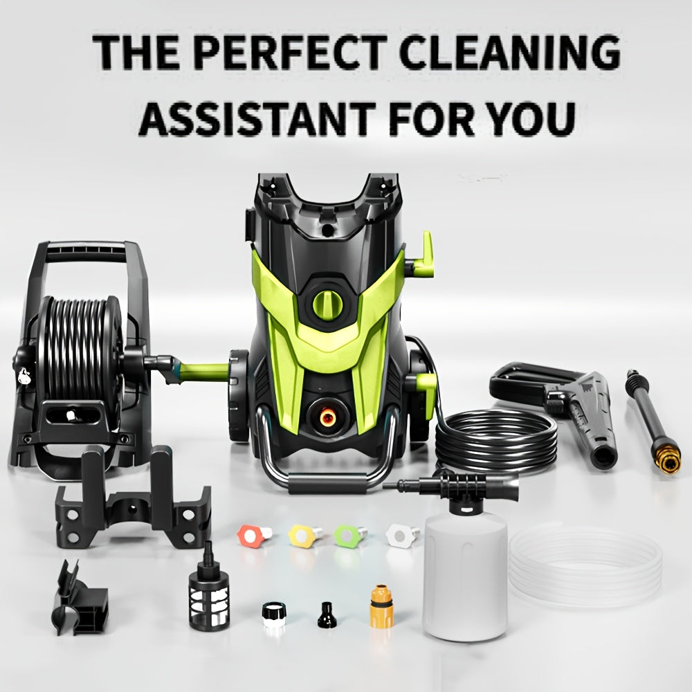 Electric Pressure Washer High PSI for Garden, Patio and Yard Use, with the Listed Configuration