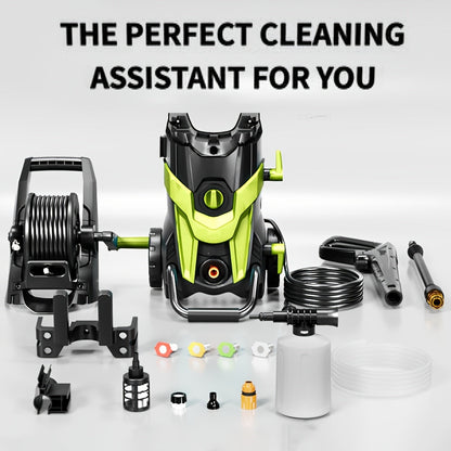 Electric Pressure Washer High PSI for Garden, Patio and Yard Use, with the Listed Configuration