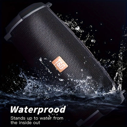 Bluetooth Speaker T&G TG192 with 2400mAh Battery, IPX4 Rating, RGB Breathing Light and Five Color Options