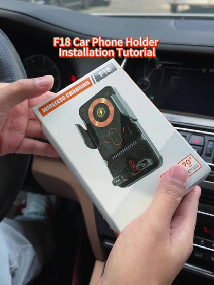 Car Wireless Charger 15W Auto-Align Smart Sensor FOD Detection Auto-Sensing Infrared Clamp 4mm for an Everyday Personal Care Routine