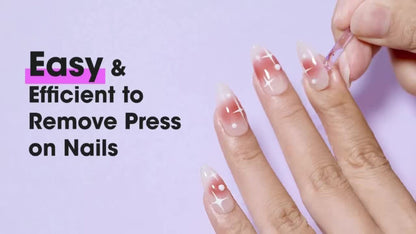Nail Glue Remover 20ml Precision Needle Applicator Acetone Free – Fast Acting No-Mess Formula for Press On Nails Gel X Nail Tips Fake Nails