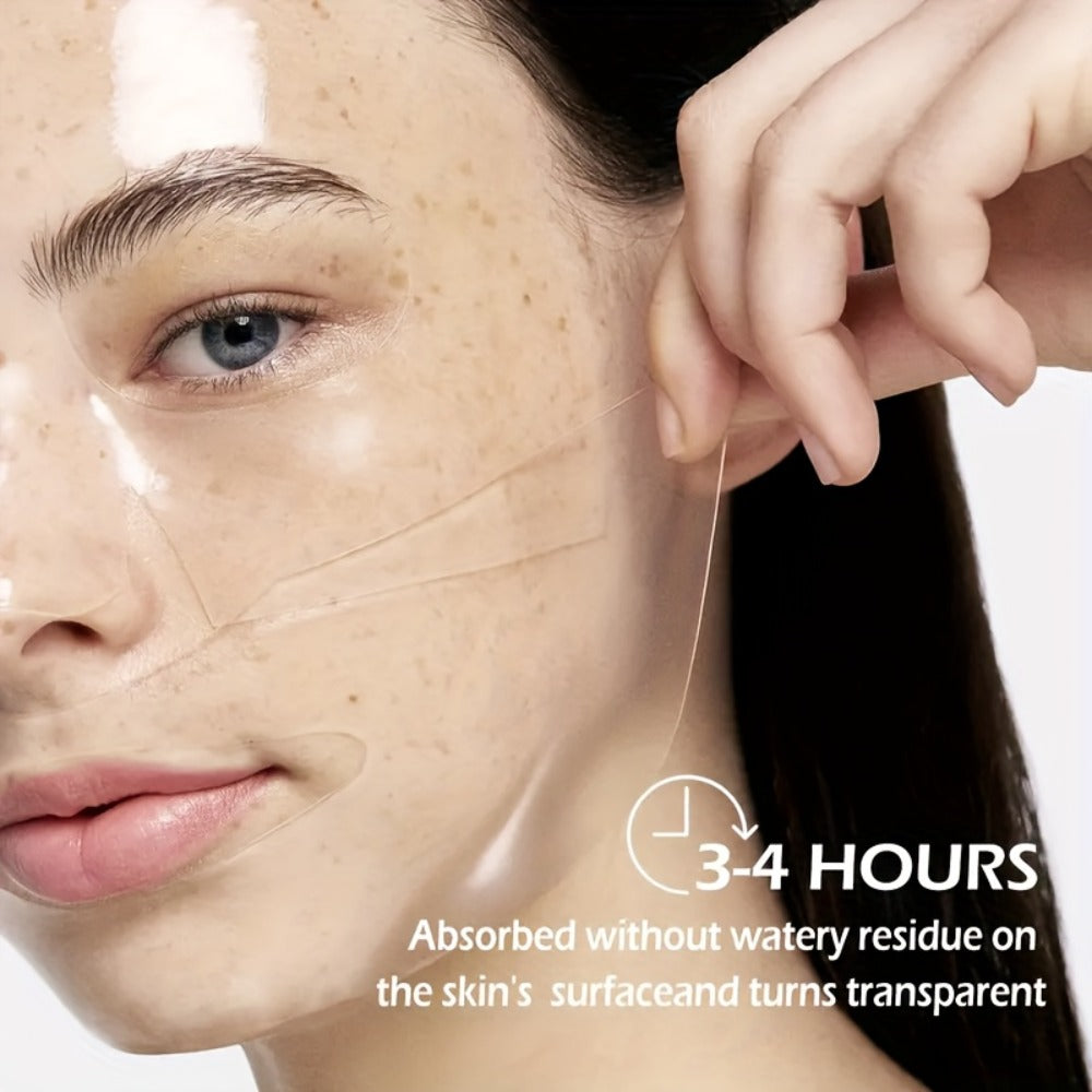Bio-Collagen Powerful Moisturizing Face Mask Set 20pcs | Deep Hydration Anti-Aging Skincare for Dry Dull Sagging Skin | Facial Masks for Men