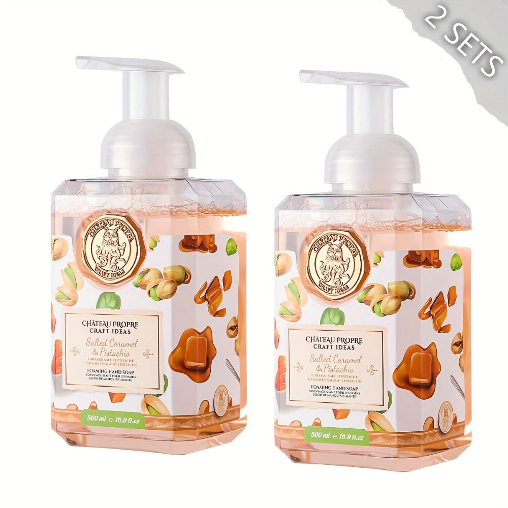 Foaming Hand Soap 500ml Moisturizing Gentle Foam Soap 8 Scents Vanilla Coconut Citrus Floral Fruity Deeply Hydrating Soft Hands All Skin
