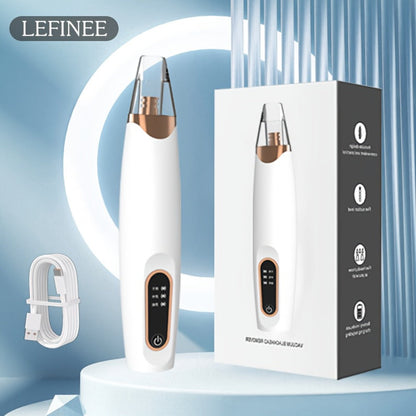 Blackhead Remover Vacuum Pore Cleanser Kit USB Rechargeable 3-Intensity Suction with Multiple for Bath Time, Home Spa and Personal Care