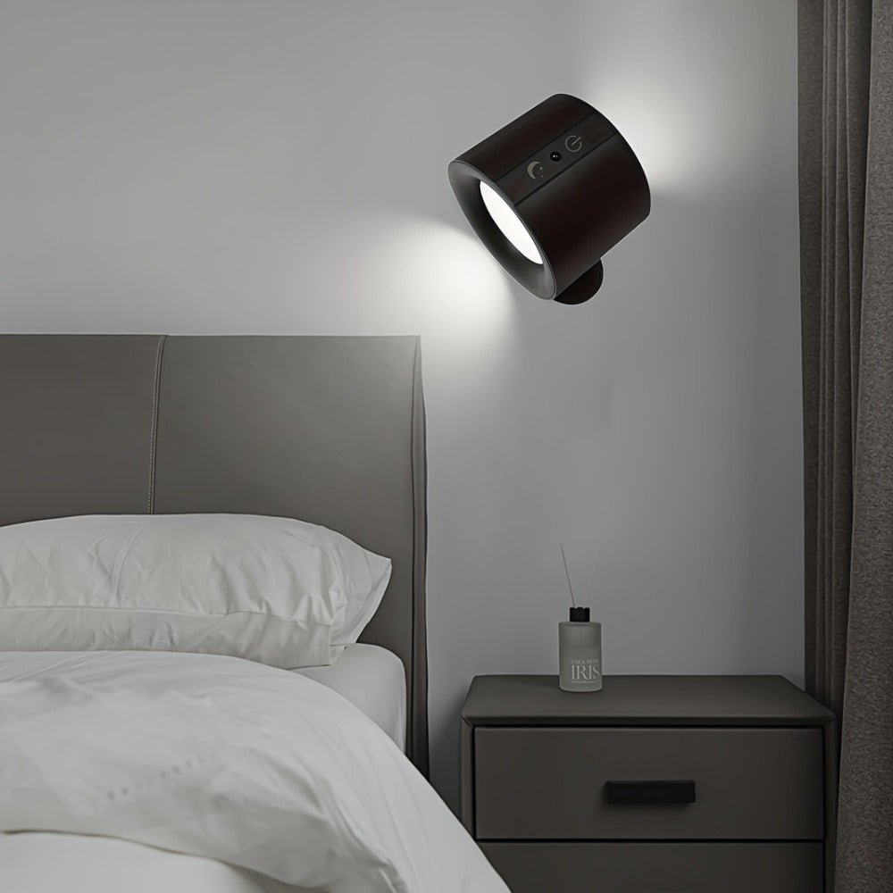 Rechargeable Magnetic LED Wall Sconce 360° Rotatable for an Everyday Personal Care Routine