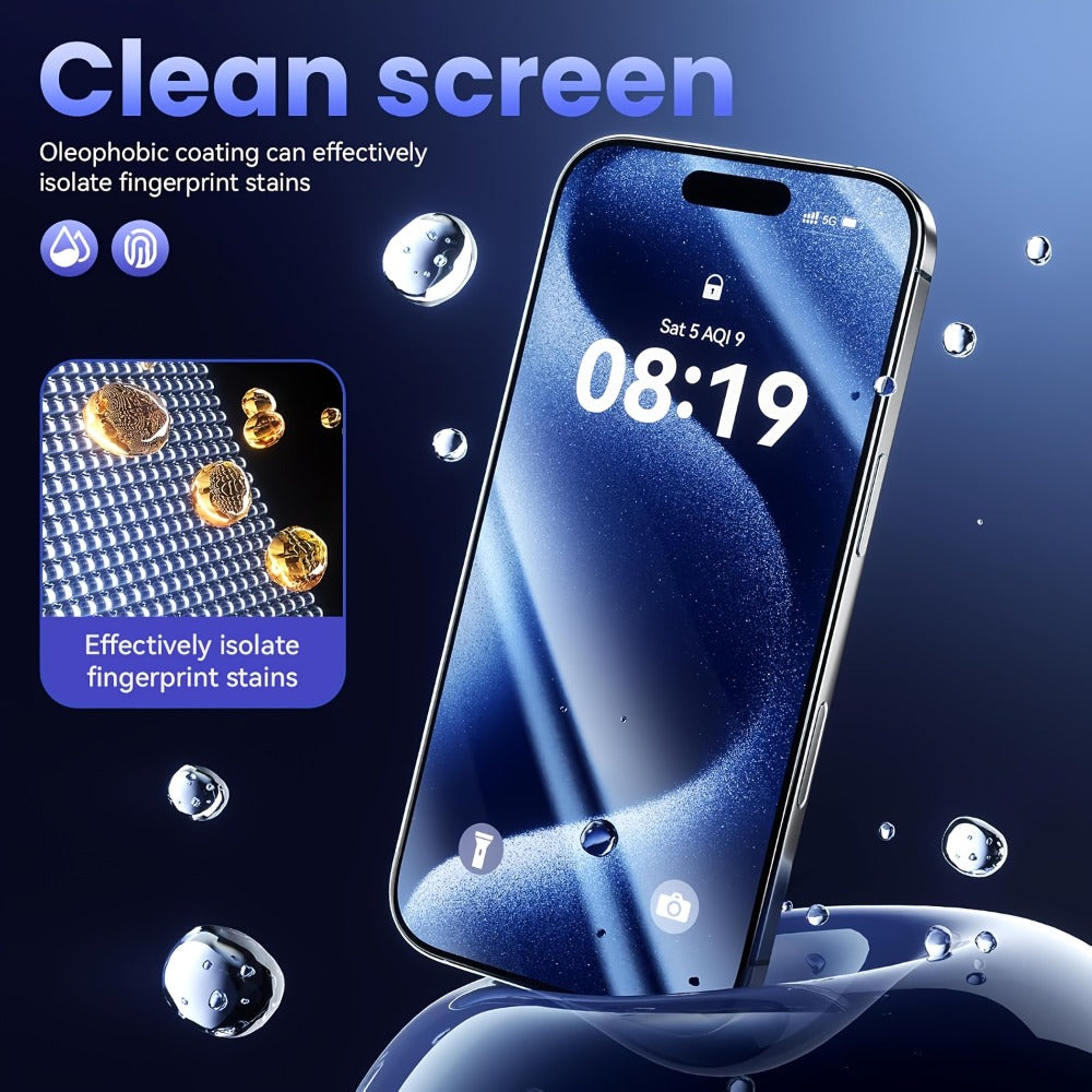 Screen Protector, Privacy Tempered Glass with Side-Angle Privacy Filter for 22 Selected iPhone Model Options