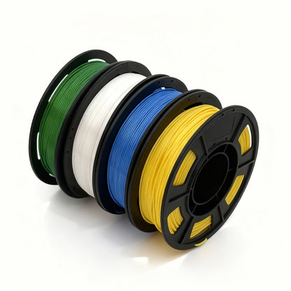 3D Printer Filament PLA 1.75mm 250g Spool with 12 Silk-Look, Transparent and Solid Color Options