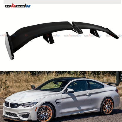Universal Rear Spoiler Wing 54 Inch – ABS Pro Style Trunk Lid Spoiler, UV-Resistant, Fits Honda Toyota Subaru BMW Dodge Sedan Hatchback