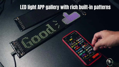 Flexible LED Matrix Display Sign Programmable Scrolling Text - Devil Eyes High Refresh Rate for an Everyday Personal Care Routine