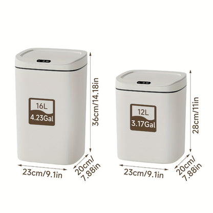 Motion Sensor Trash Can Touchless, Smart Hands-Free Trash Bin with Sealing Lid & Odor-Blocking Technology