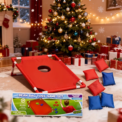 Portable Cornhole Bean Bag Toss Game Foldable Board 12 Bean Bags Storage Bag with the Listed Color, Size or Set Options for Everyday Use