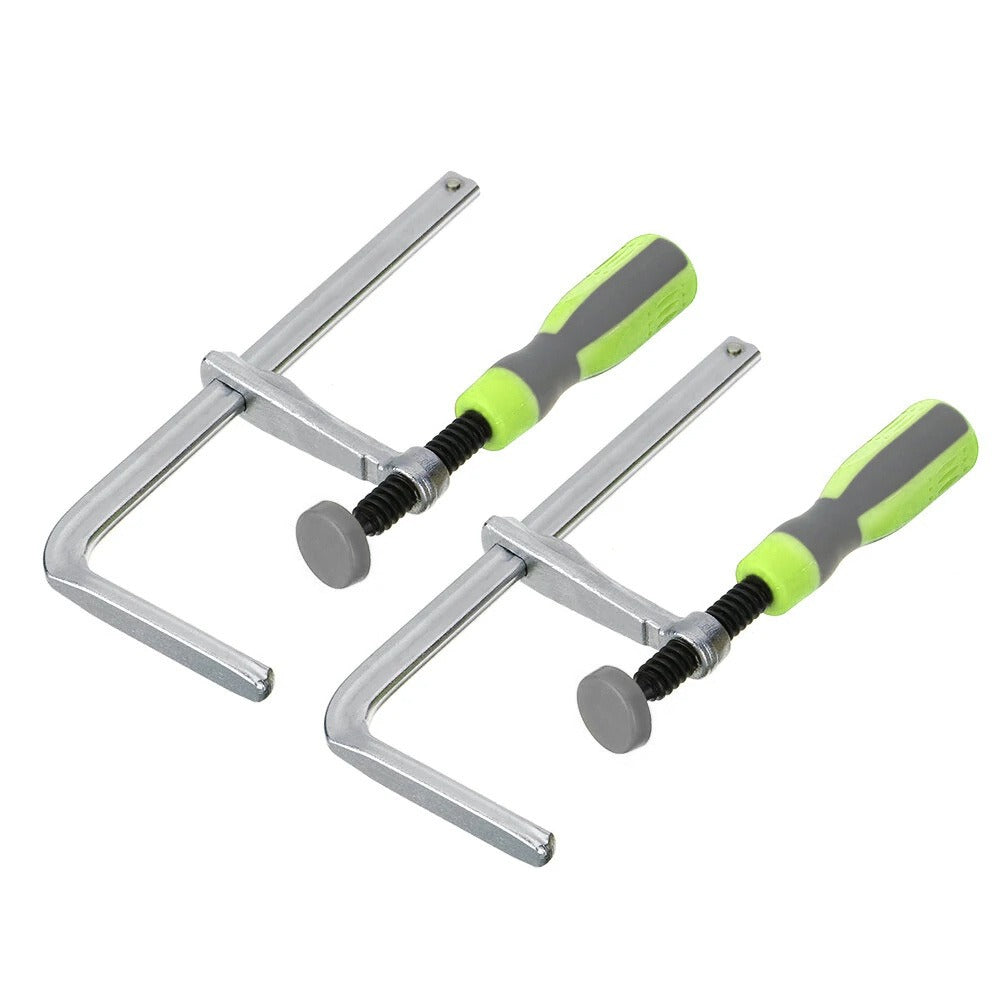 Track Saw Clamps 2pcs, Quick Adjust MFT Table Rail Clamps with Soft-Grip Handle, Compatible with Festool Track Saw Rail System