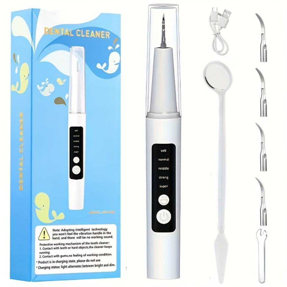 Electric Water Flosser with 5 Cleaning Modes - Portable Oral Irrigator with LED Light for an Everyday Personal Care Routine