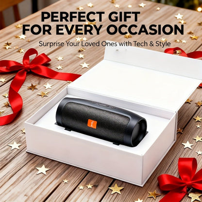 Portable Bluetooth Speaker F117 with 5.2-Channel Listing, Dual Speakers, Subwoofer and RGB Lights