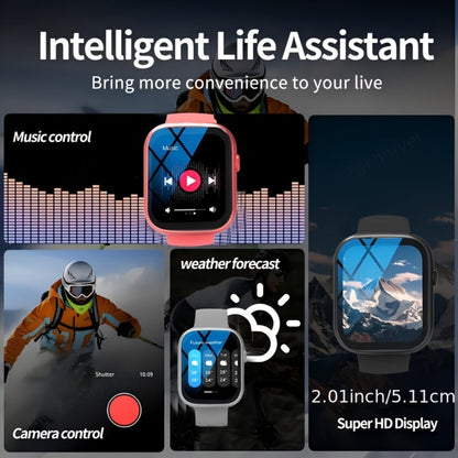 Pink Smartwatch for Women & Men for an Everyday Personal Care Routine, with the Listed Configuration
