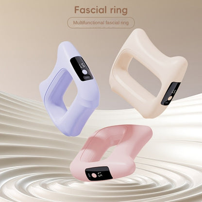 Massage Ring Fascia Massager – Mini Neck Waist & Full Body Muscle Relaxing Ring with Massage Belt, Multi-Function Fitness Relaxation Tool
