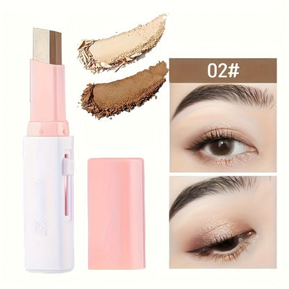 Dual-Color Eyeshadow Stick Set 6pcs Waterproof Smudge-Proof, Highly Pigmented Twist-Up Eye Shadow Pencil Kit