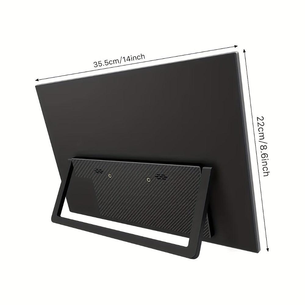 15.6 Inch Portable Monitor 1080P Touchscreen USB-C, 100% sRGB 72% NTSC IPS Travel External Second Screen for Laptop PC iPhone Android