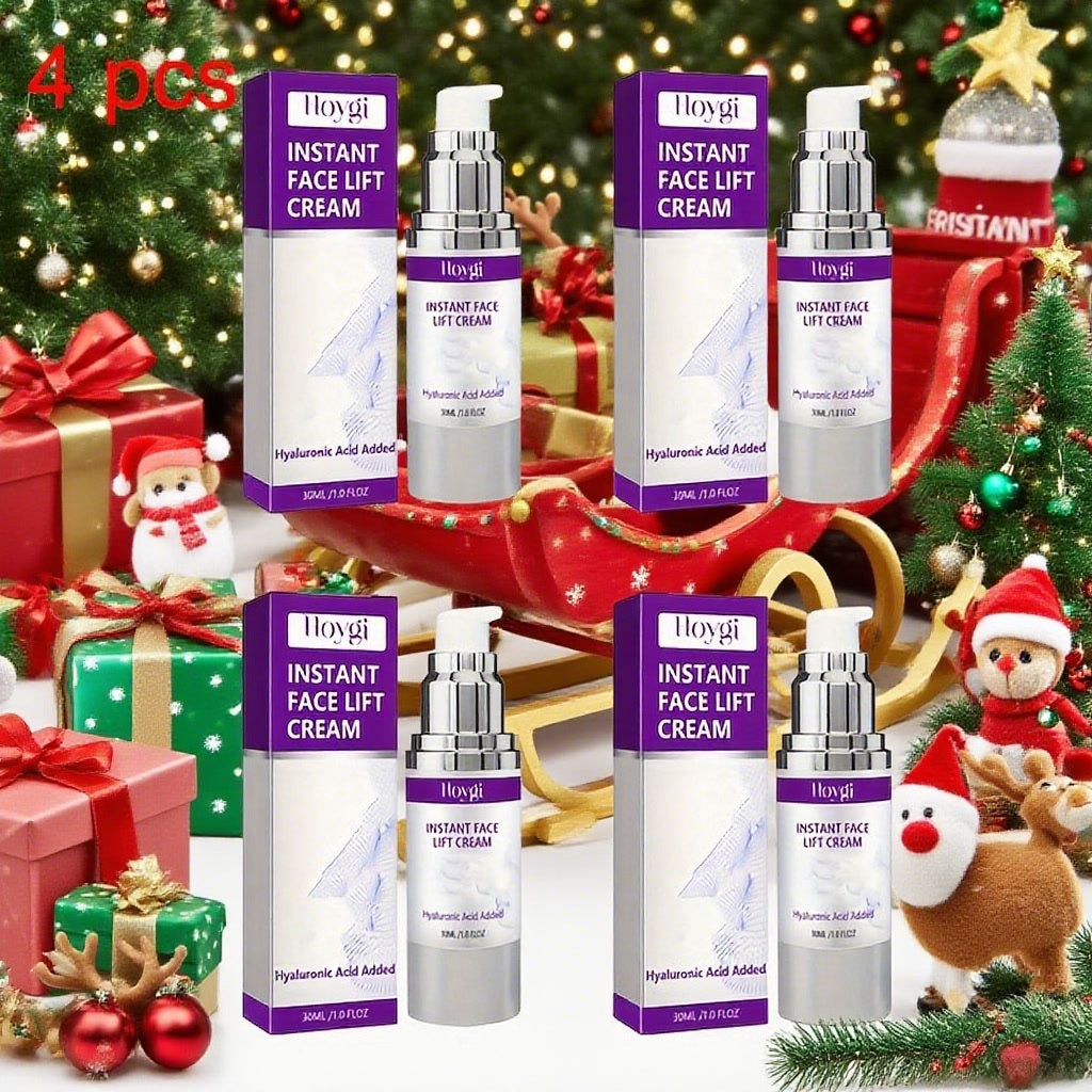 Face Cream Four-Pack with 30ml Per Jar, Alcohol-Free Formula and Moisturizing Daily Face Care Format