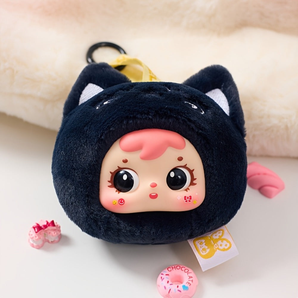 Cute Plush Animal Doll with Big Eyes with the Listed Color, Size or Set Options for Everyday Use