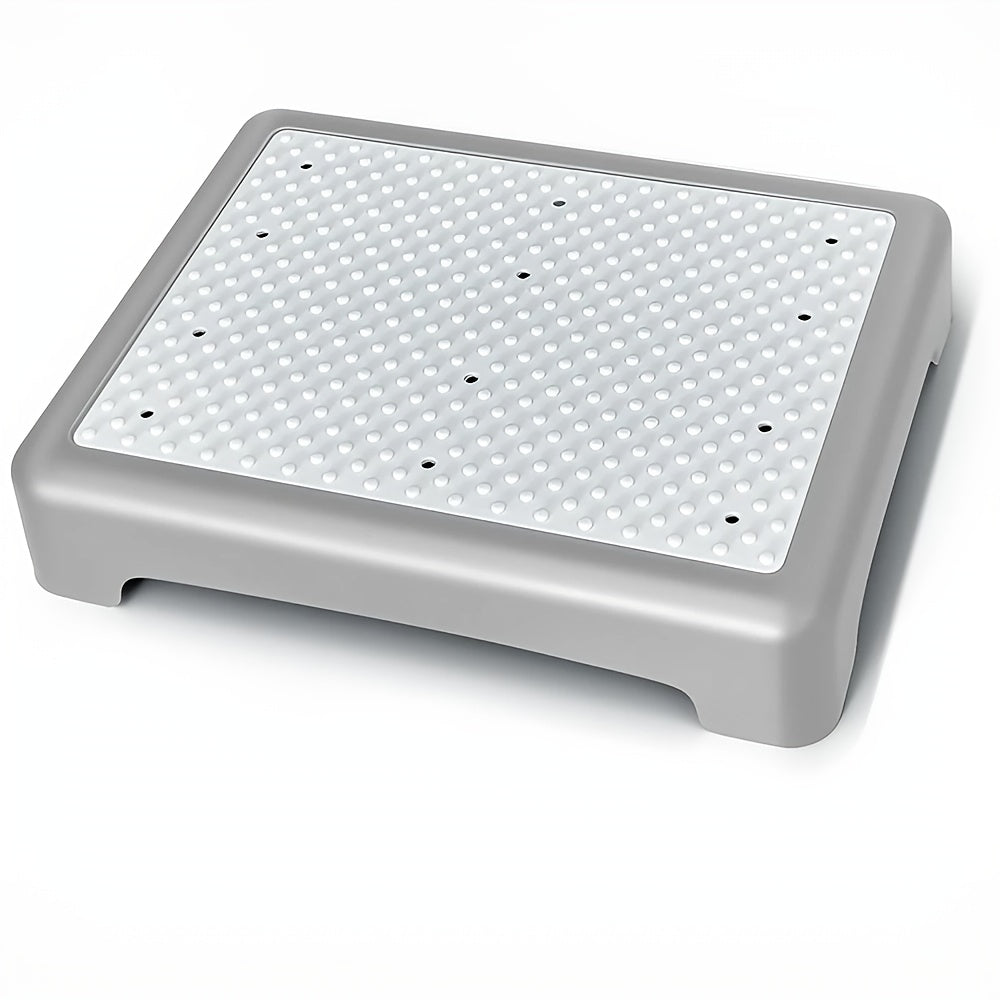 Adjustable One-Step Platform Stool, 17.3 x 13 x 4.1 Inches with Textured Top and Four Color Options
