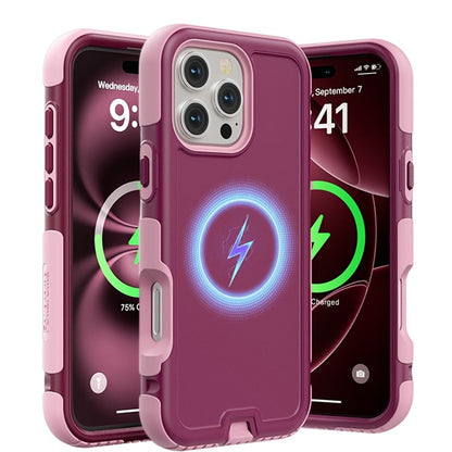 3-Layer Warrior Armor iPhone Case Full Body Shockproof Drop Protection Lining Built-In Dust Plug for an Everyday Personal Care Routine