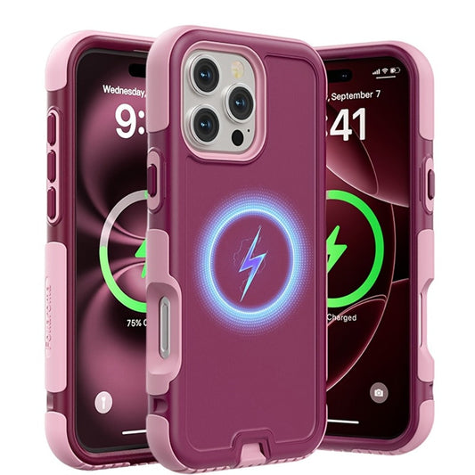 3-Layer Warrior Armor iPhone Case Full Body Shockproof Drop Protection Lining Built-In Dust Plug for an Everyday Personal Care Routine