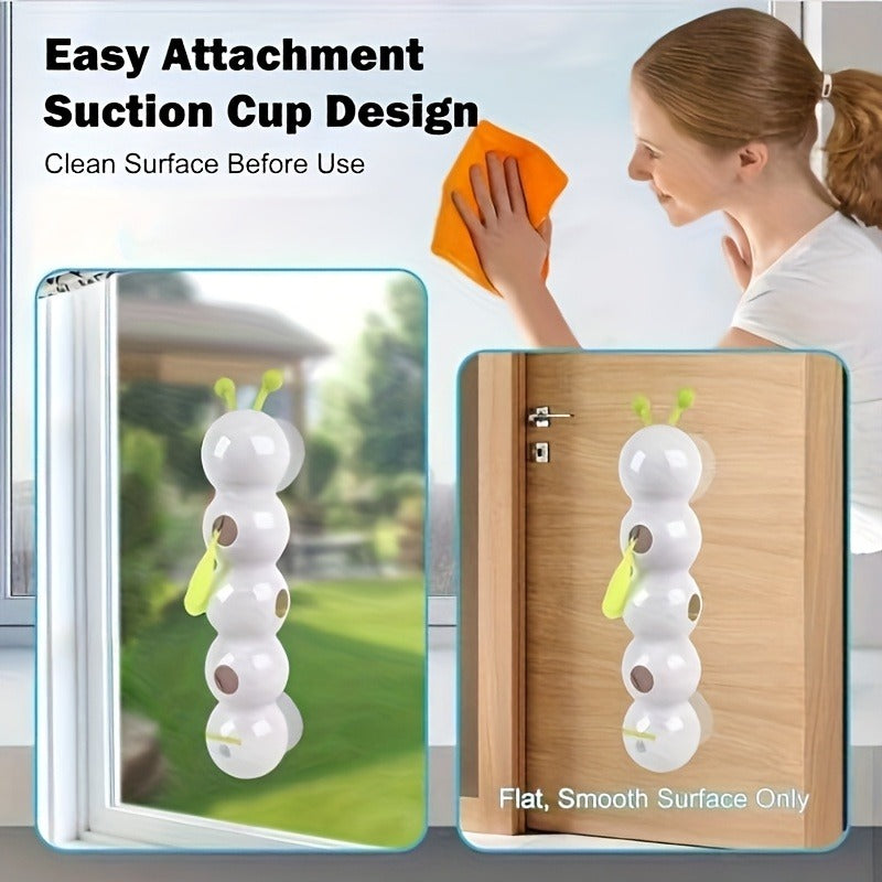 Automatic Caterpillar Cat Toy Interactive Electric Teaser for Indoor Cats – Self-Moving Worm Chasing Toy Stimulates Hunting Instincts Keeps