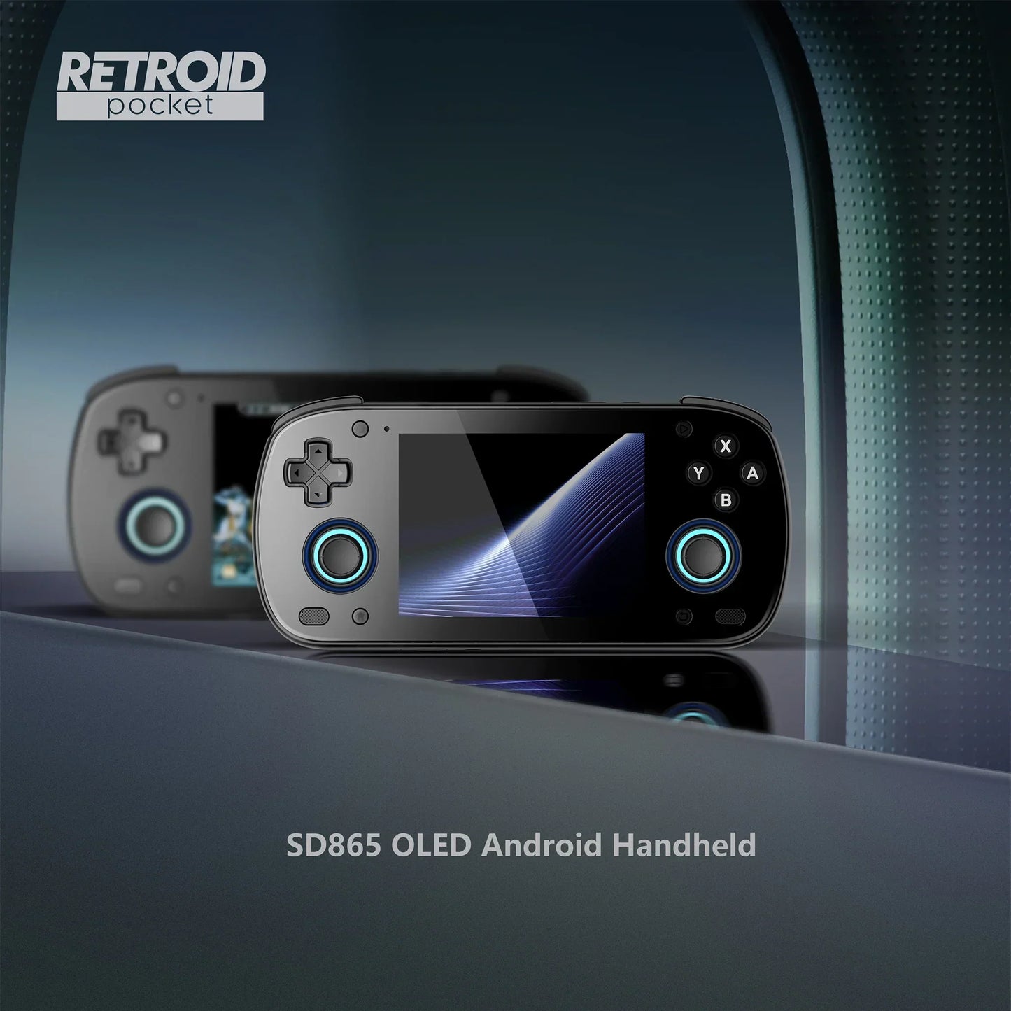 Handheld Game Console Retroid Pocket MINI with 3.7-Inch AMOLED, 1280x960 @60fps, 128GB Options, 4000mAh Battery, Android 13