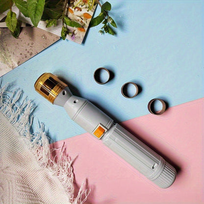 Pet Nail Grinder Electric Silent – Professional Low Noise Dog Cat Nail Trimmer with 3 Replacement Grinding Bands