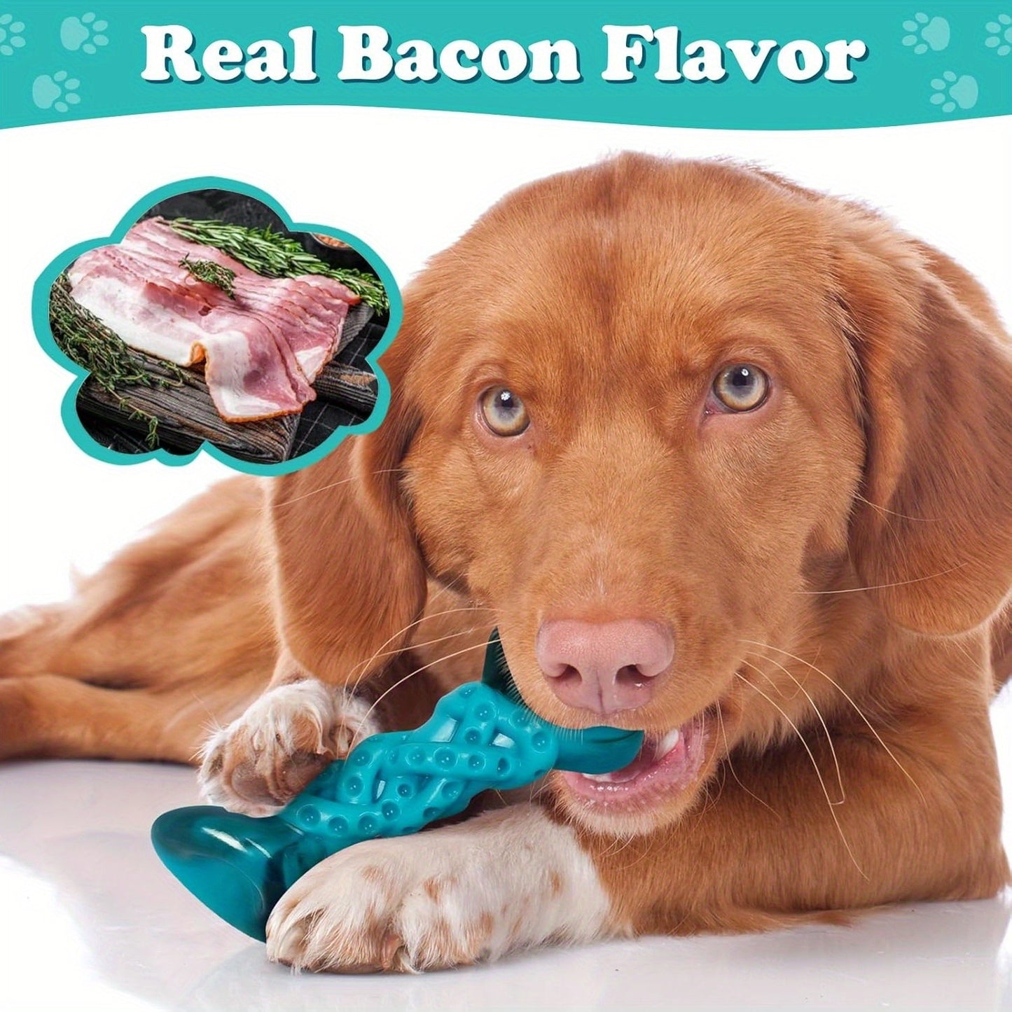 Indestructible Dog Chew Toy Nylon Bone for Aggressive Chewers – Tough Durable Dog Bone for Super Chewers, Long Lasting Chew Toys