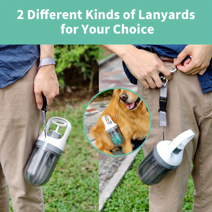 Dog Pooper Scooper No-Touch 2-in-1 with 75 Waste Bags & Wide Claw Attachment – Portable Hands-Free Hygienic Waste Pick-Up System