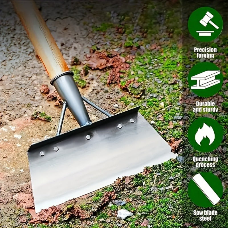 Multifunctional Camping Shovel 8.27" & 10.24" – Portable Handleless Metal Garden Spade for Yard Weeding, Soil Digging, Outdoor Camping