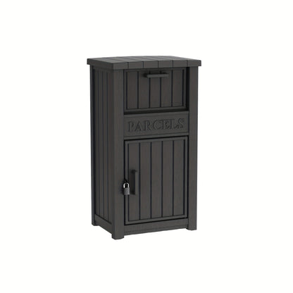 Lockable Outdoor Storage Box Waterproof Package Delivery Porch