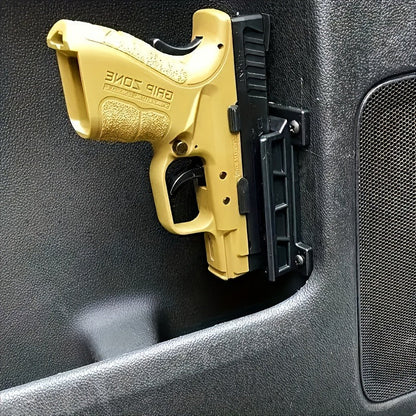 Magnetic Gun Holder Mount 2-Pack – Strong Concealed Pistol Magnet for Car, Truck, Desk, Bedside, Under Counter, Wall & Safe
