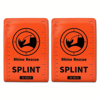 Foldable Emergency Splint 36 x 4.3 Inch – Reusable Aluminum Alloy Closed-Cell Foam Splint for Trauma, Outdoor First Aid