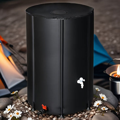 Collapsible Water Tank Large Capacity – Foldable Rainwater Collection System, Drinking Water Safe, 52 to 200 Gallon Options for Irrigation