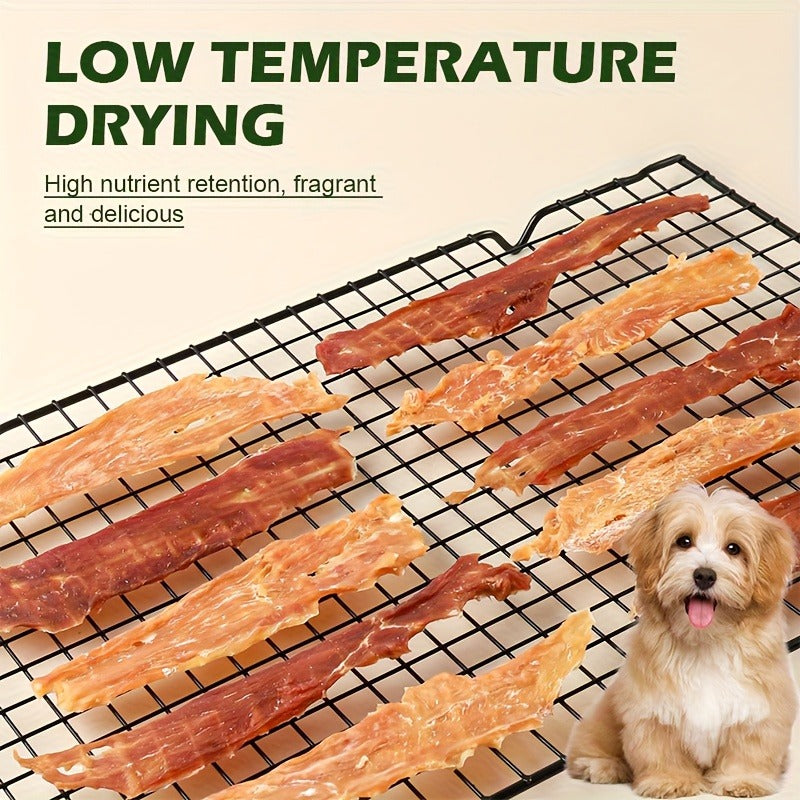Cat & Dog Treats Chicken Jerky & Duck Jerky Combo – High Protein Grain Free Training Rewards, Dental Chews