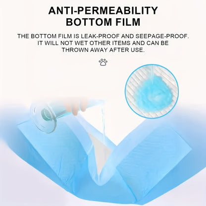 Dog Pee Pads Extra Large & 6X Thicker – Super Absorbent Puppy Training Pads, Quick-Dry & Leak-Proof, Odor Control, for Home & Camping