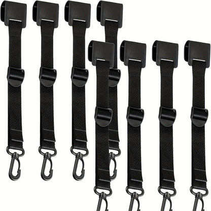 Canopy Hanging Clips for Tent & Vendor Booth – Heavy Duty Clip Set for Hanging Signs, Flags, Lanterns & Banners