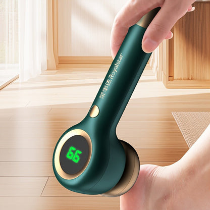 Electric Callus Remover for Feet - Rechargeable Foot File with 3 Interchangeable Heads, 2 Speed Settings & Built-in Vacuum