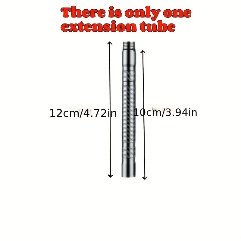 Adjustable Trekking Pole Titanium Alloy Hiking Stick with Built-in Compass Combination Lock Canvas Storage Bag Lightweight Telescopic
