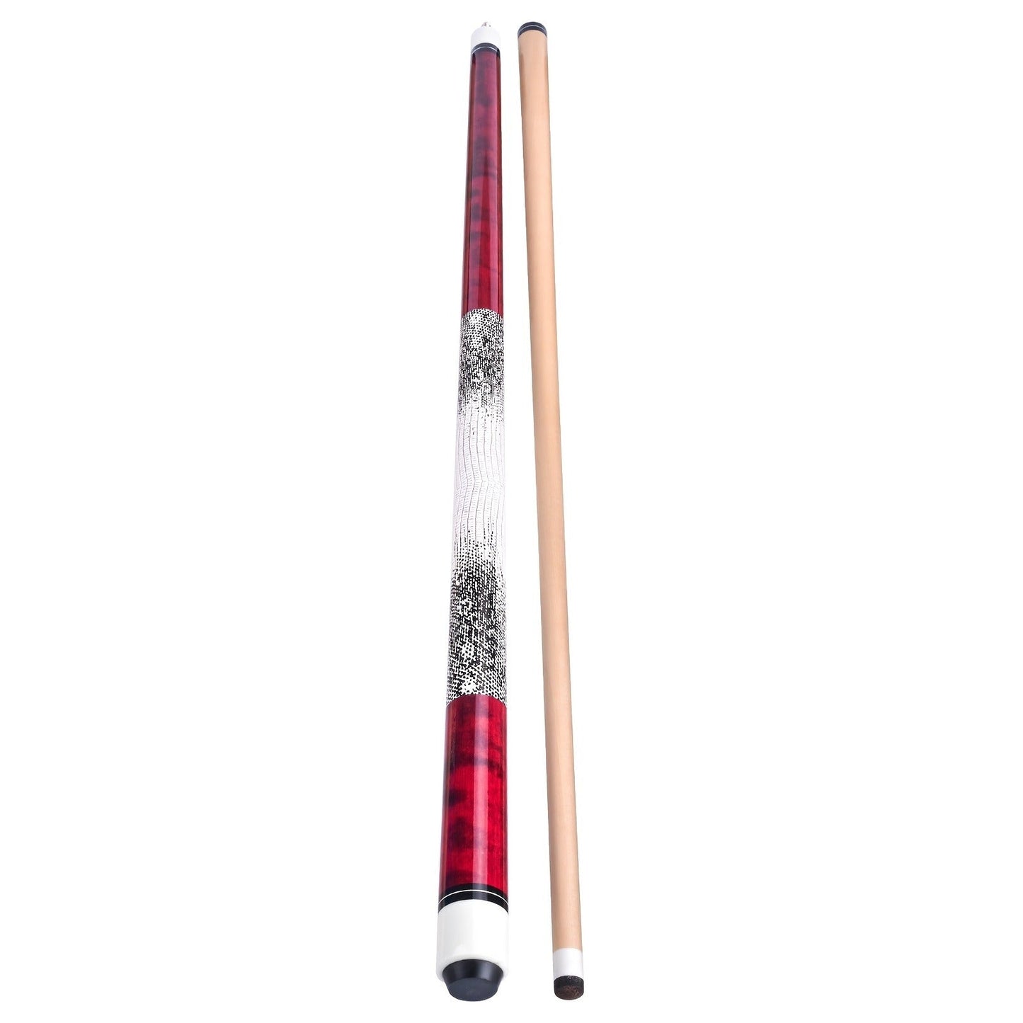 58-Inch Canadian Maple Pool Cue with 13mm Tip, 19oz or 20oz Weights and Multiple Color or Set Options