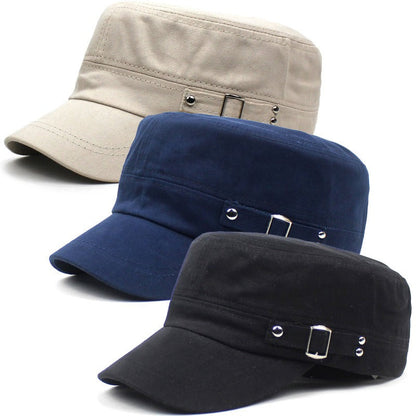 Baseball Caps 3-Pack Unisex Flat Brim Duckbill Hat Set for Men & Women, Lightweight Machine Washable Outdoor Cap for Fishing Camping Hiking
